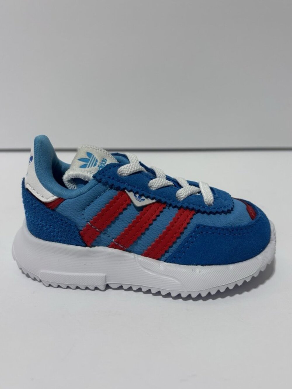 Adidas Toddlers’ Retropy F2 El I Blue Sneakers, Boys’ Size 4K
